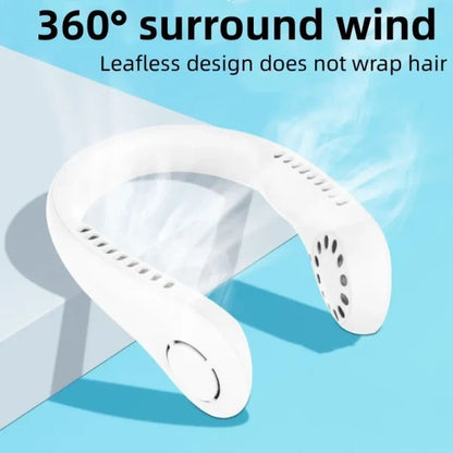 Mini Hanging Neck Fan with Usb Charging